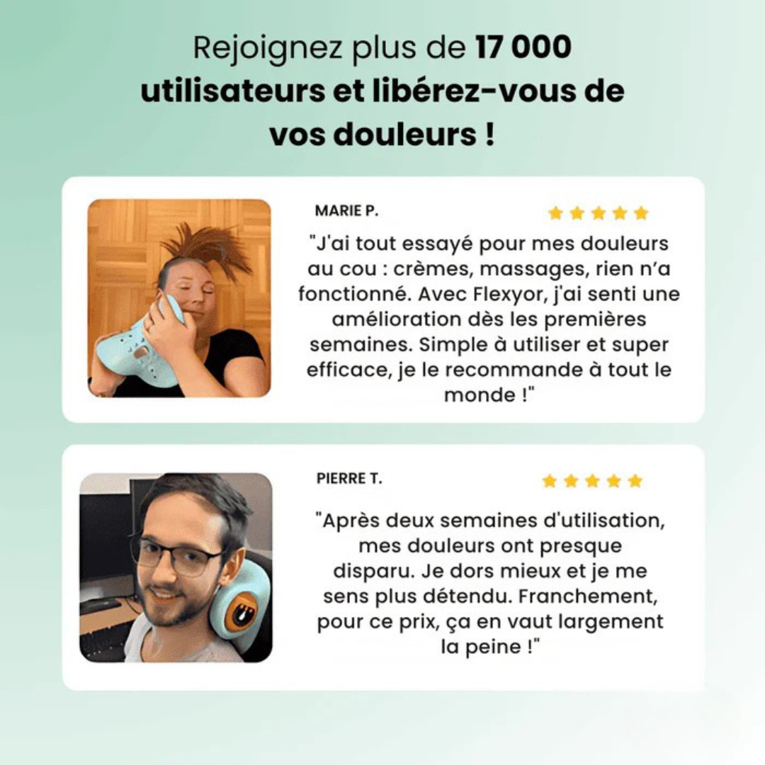 Appareil de Massage 4-en-1 pour la Nuque et les Épaules