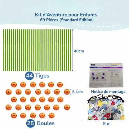Kit de Construction Ludique pour Enfants