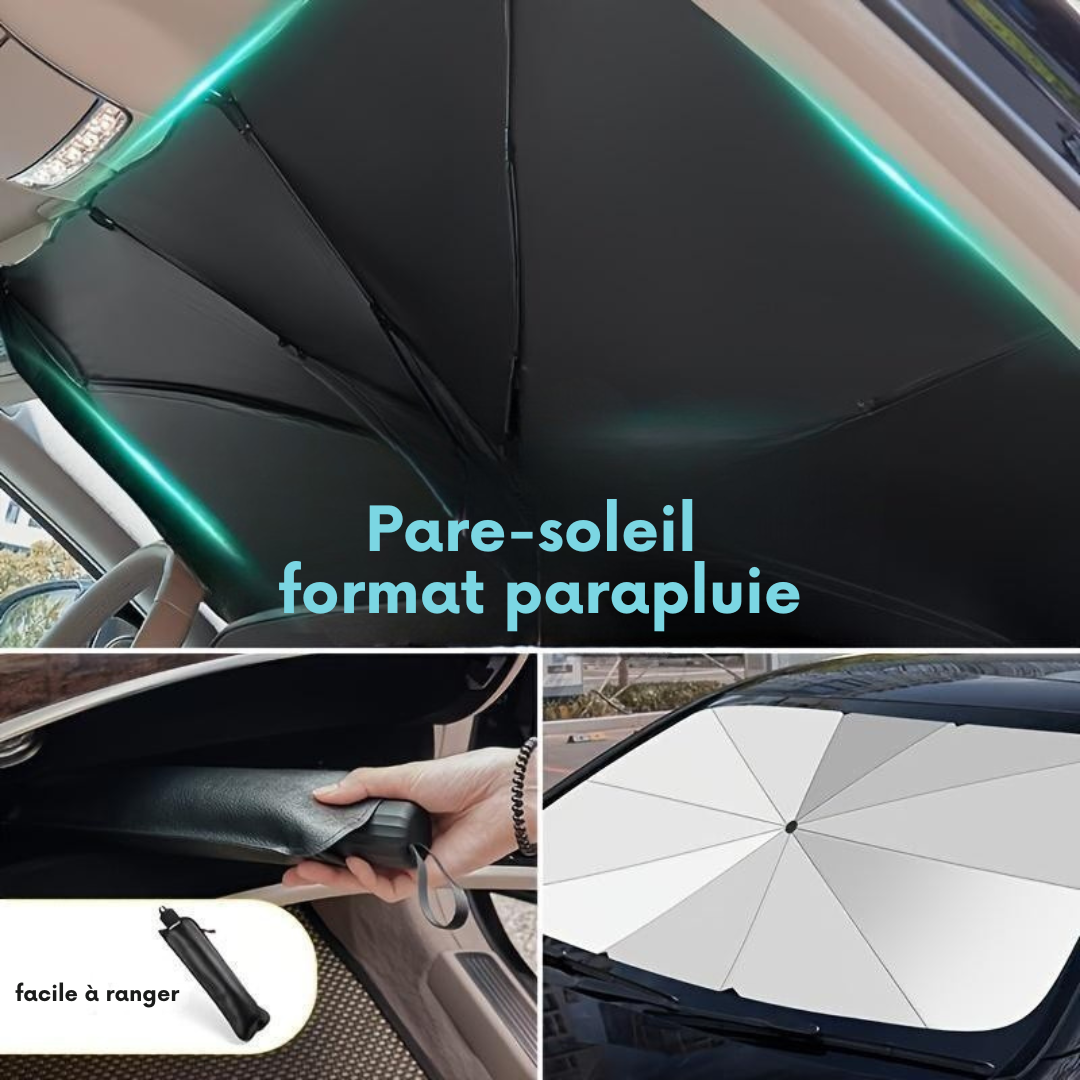 Pare-soleil pare-brise pliable anti-UV pour voiture