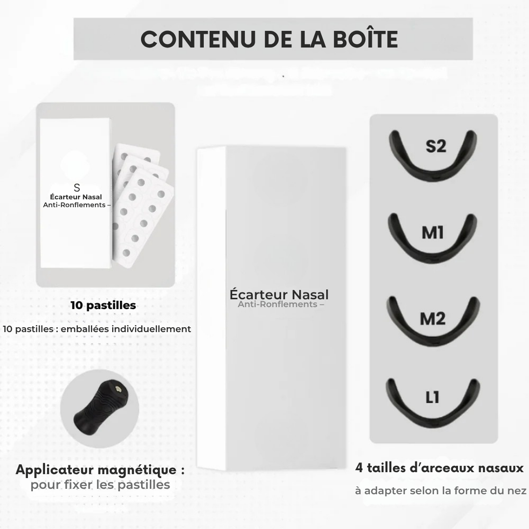 Airbreaze Pro 2.0 - Écarteur Nasal Anti-Ronflements