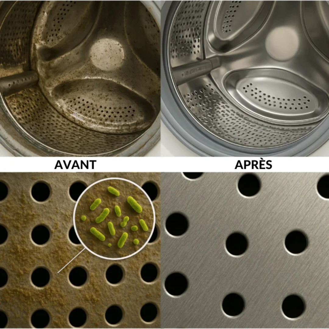 Tablettes Lave-Linge Détox