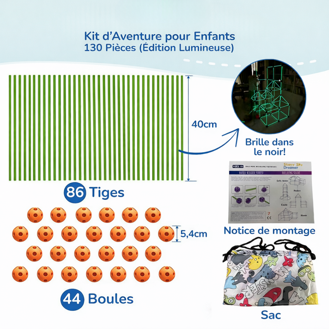 Kit de Construction Ludique pour Enfants