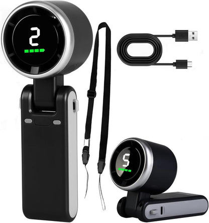 Ventilateur de Poche Turbo – Rechargeable et Ultra-Puissant