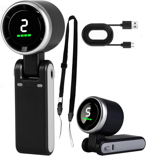 Ventilateur de Poche Turbo – Rechargeable et Ultra-Puissant