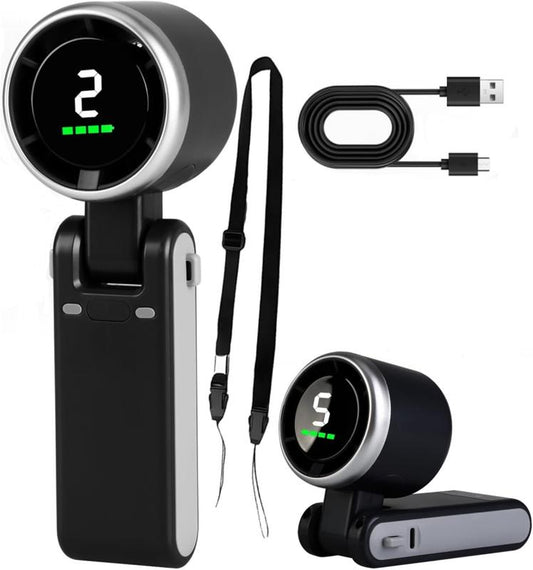 Ventilateur de Poche Turbo – Rechargeable et Ultra-Puissant