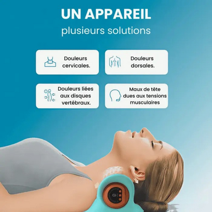 Appareil de Massage 4-en-1 pour la Nuque et les Épaules