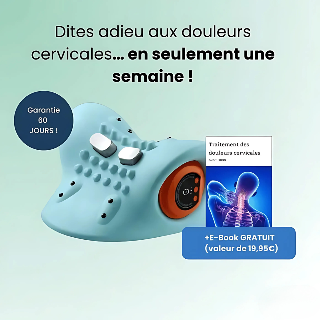 Appareil de Massage 4-en-1 pour la Nuque et les Épaules