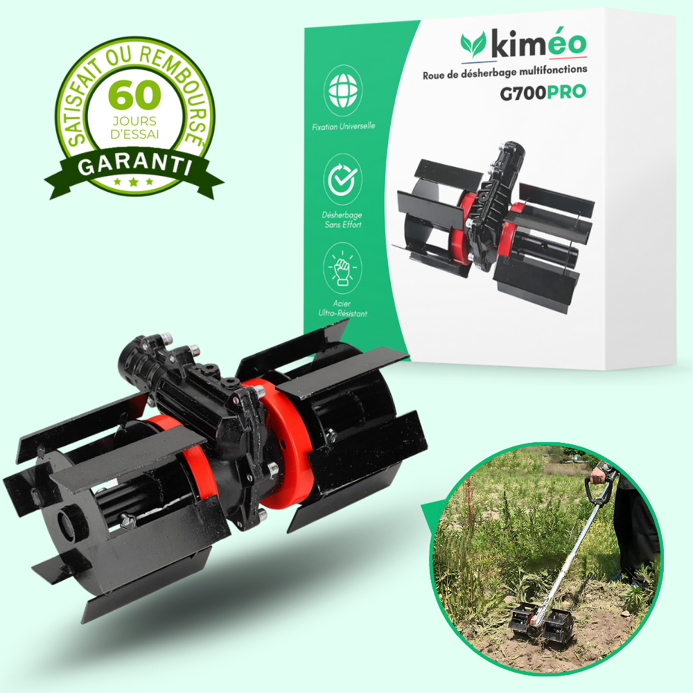 G700 PRO - Roue de désherbage multifonctions