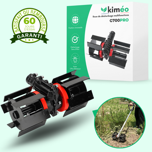 G700 PRO - Roue de désherbage multifonctions