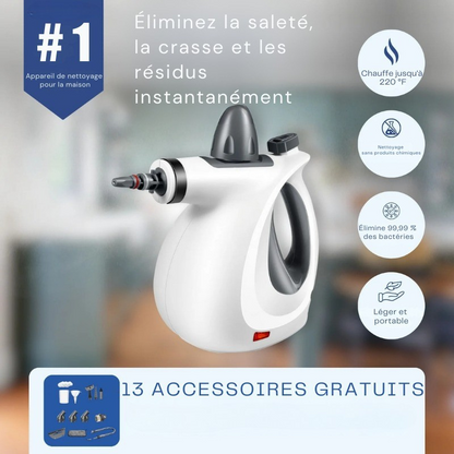 Nexial™ Nettoyeur Vapeur Sans Fil