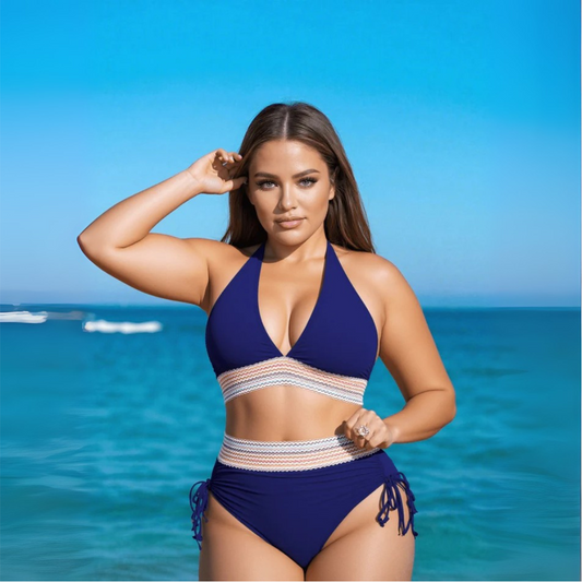 Bikini taille haute sculptant – Élégance et maintien parfait