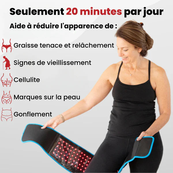 Nexial™ Ceinture de Thérapie par Lumière Rouge